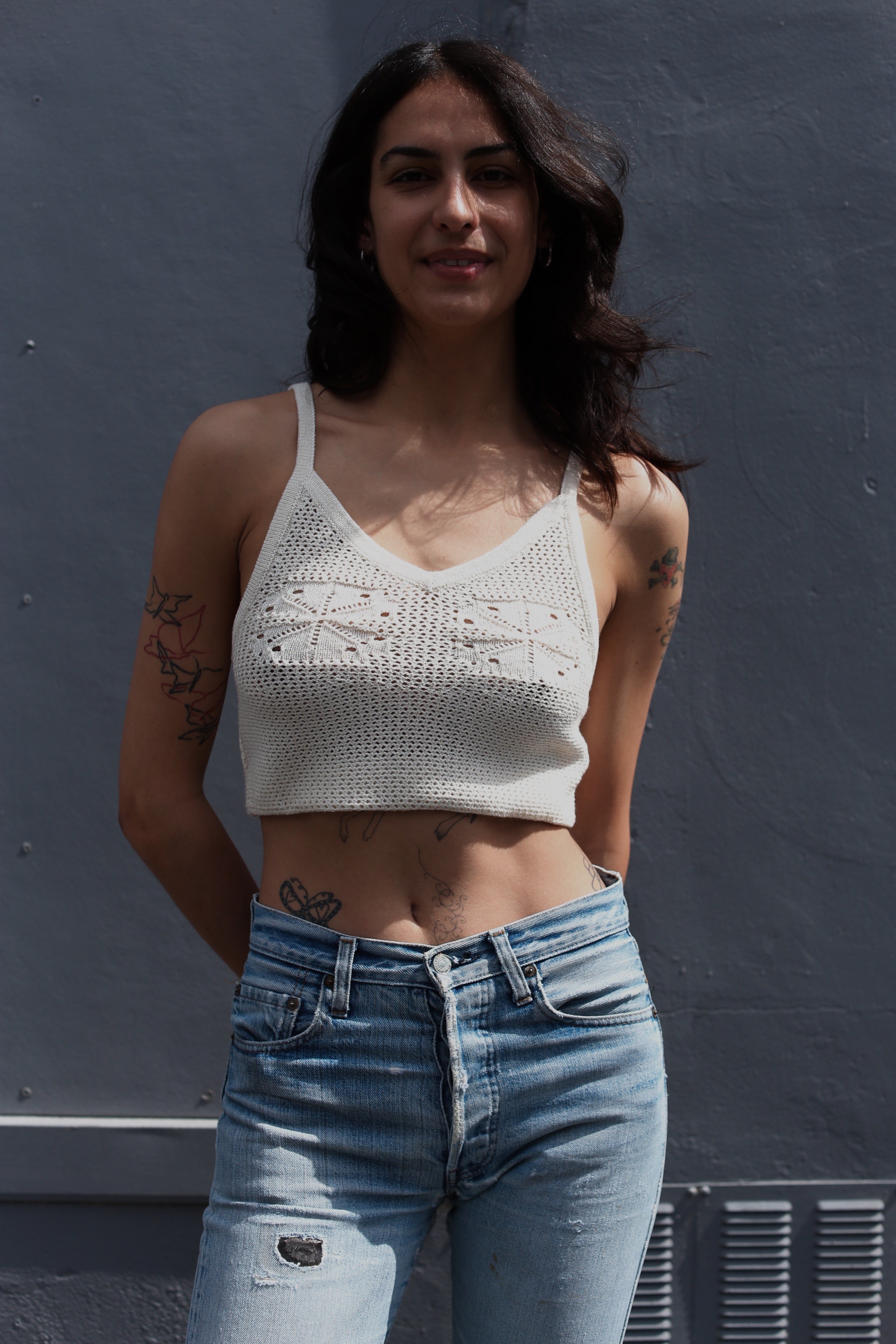 Glassons crochet crop