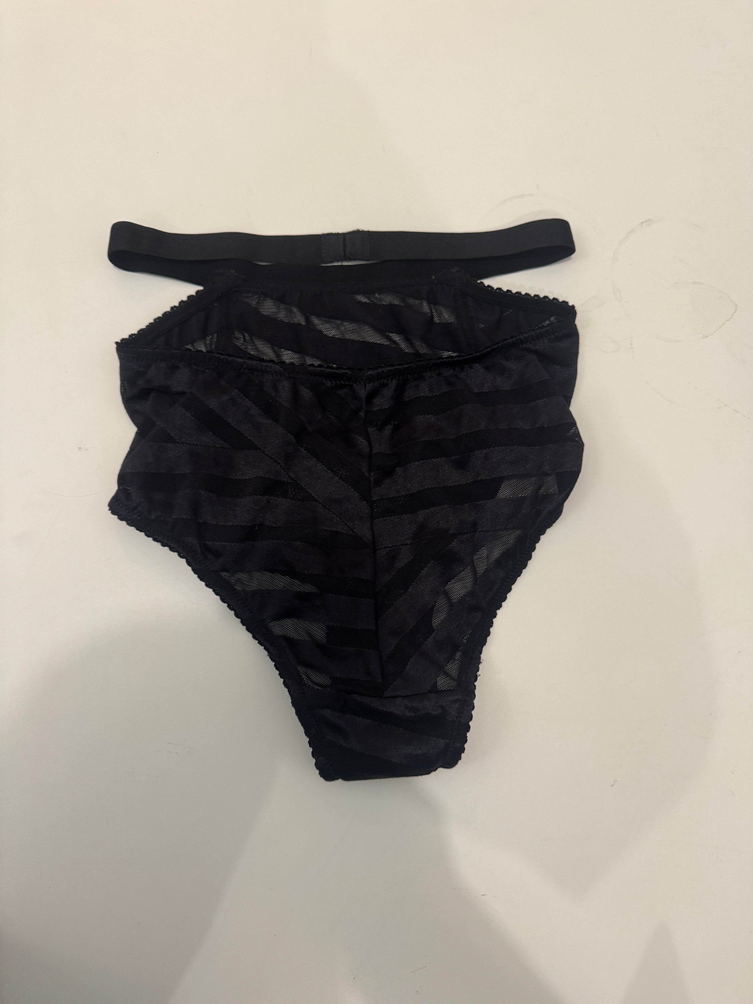 Lonely Lingerie contrast stripe high waist brief