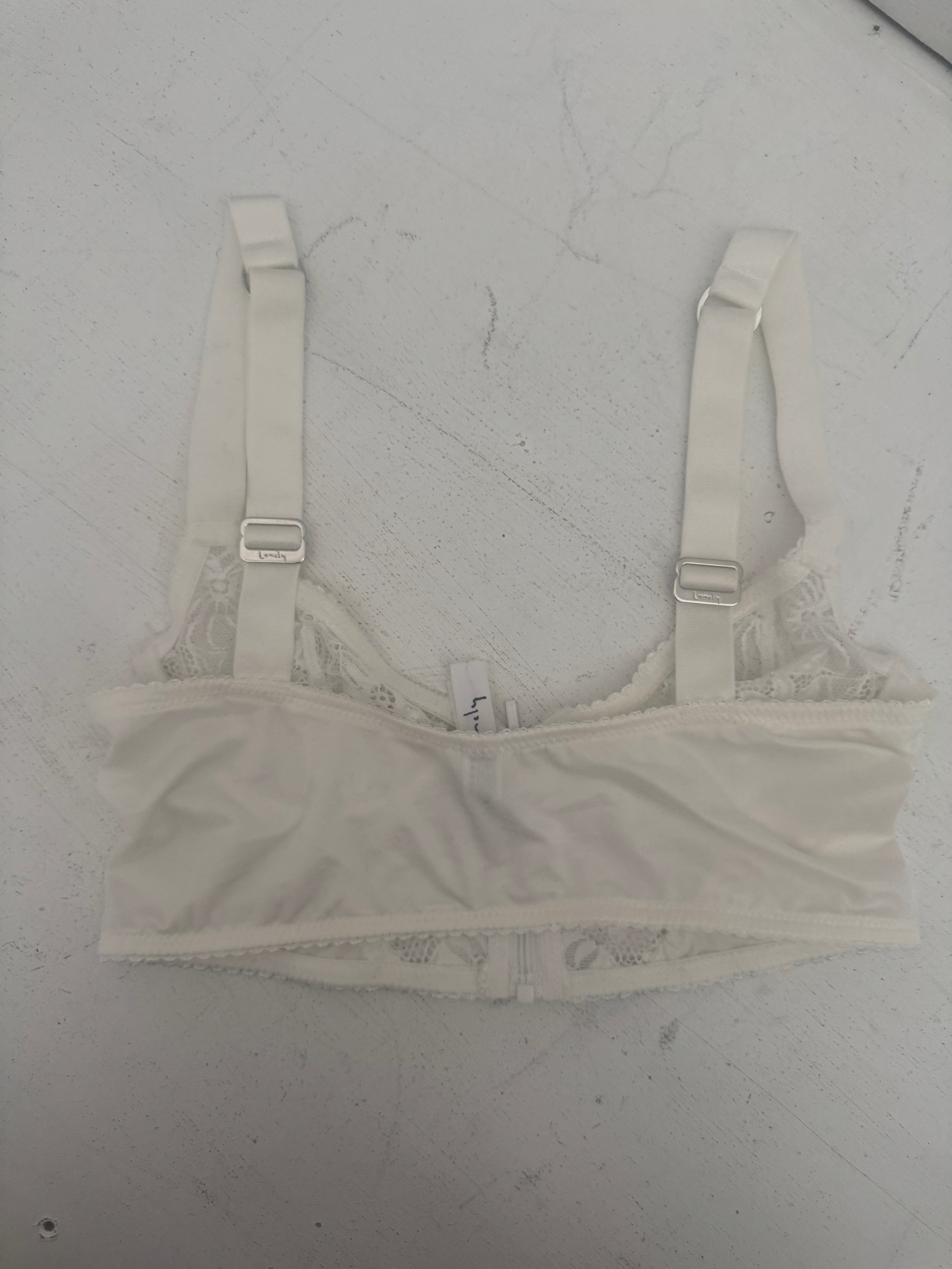 Lonely Lingerie front zip bralet