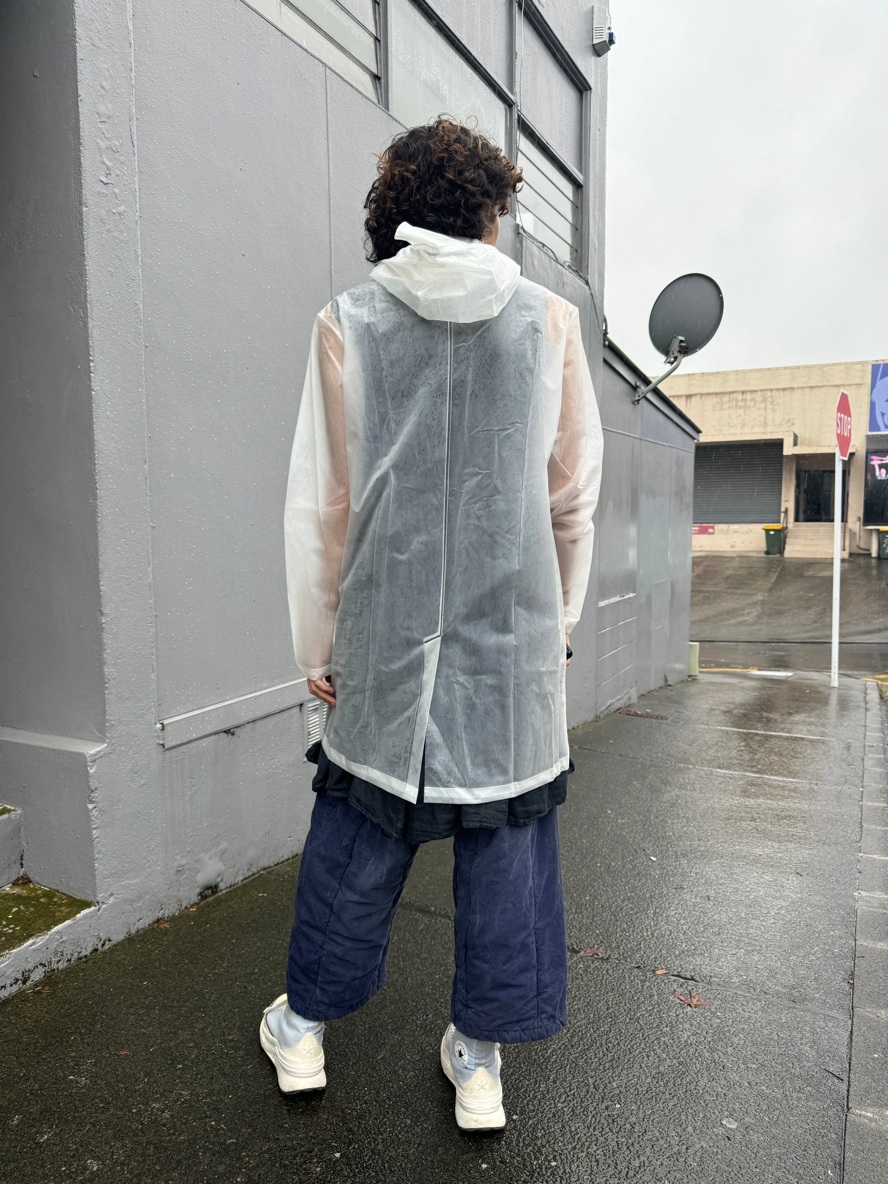 Rains hooded raincoat