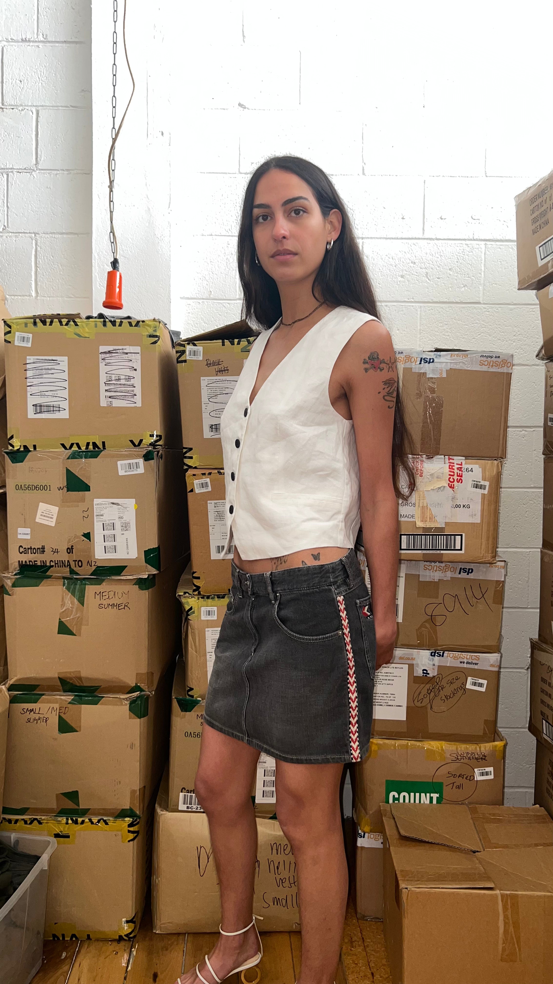 Isabel Marant Denim mini skirt