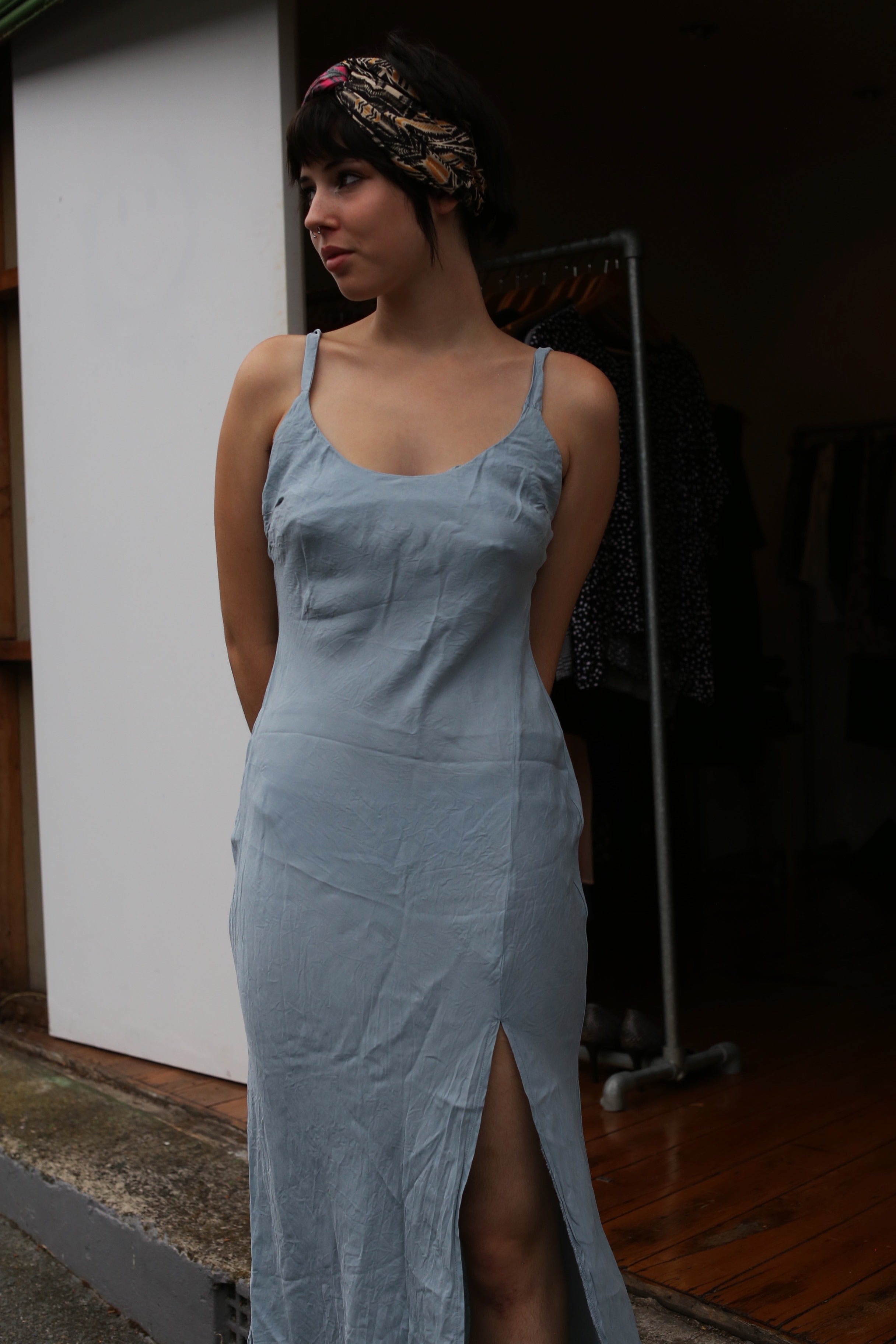 Nude Lucy Enni slip dress