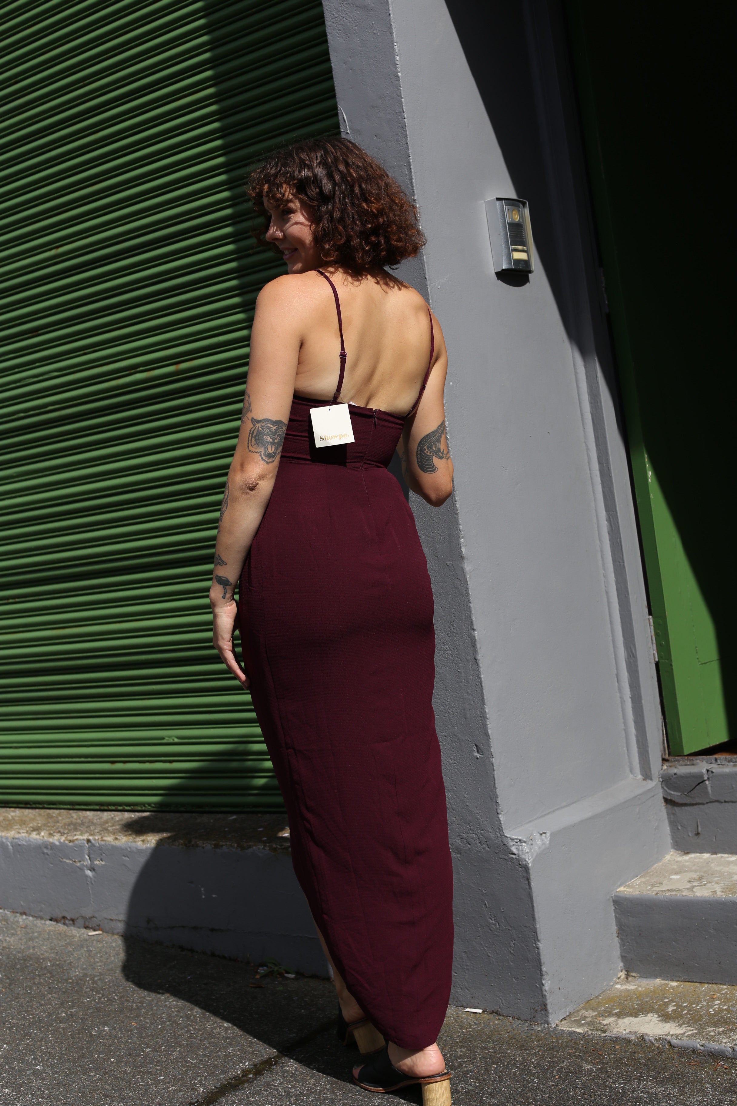 Showpo wrap midi dress