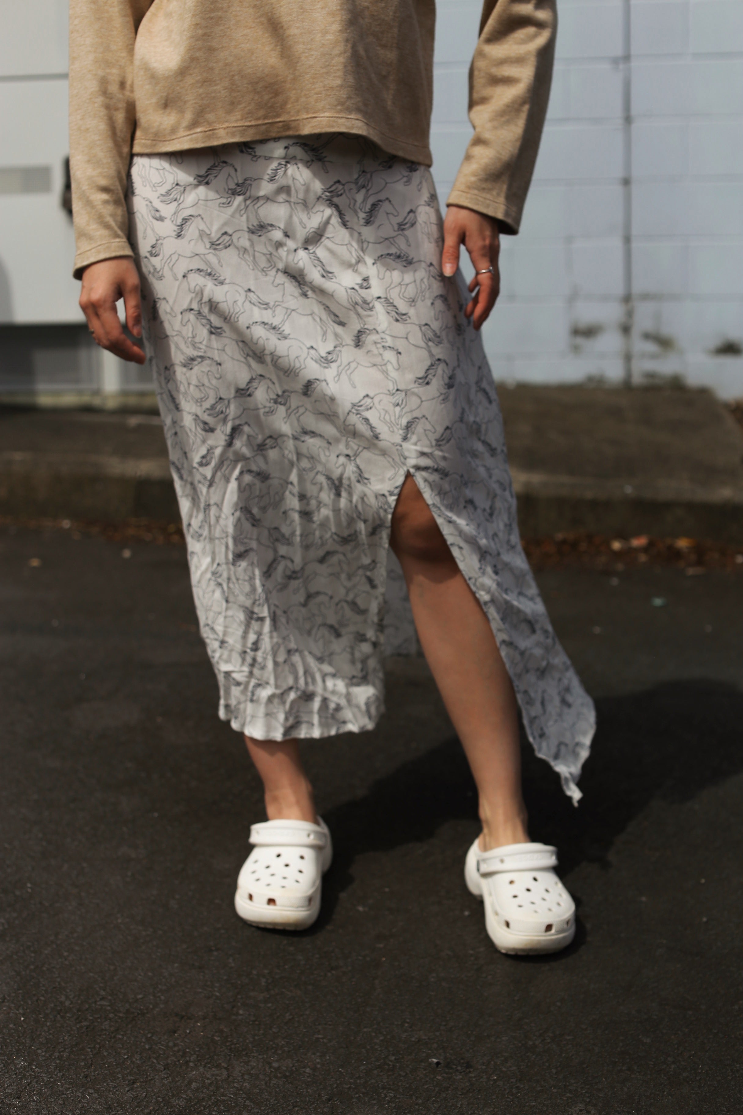 Karen Walker midi skirt