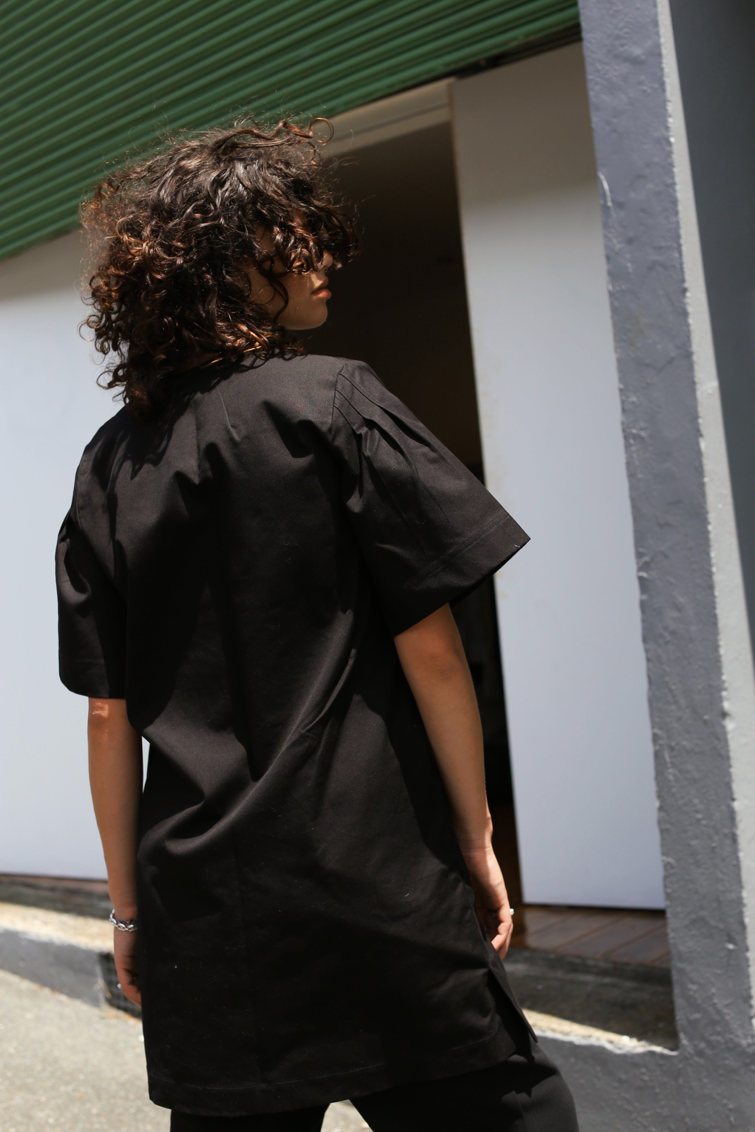 Kowtow v neck dress