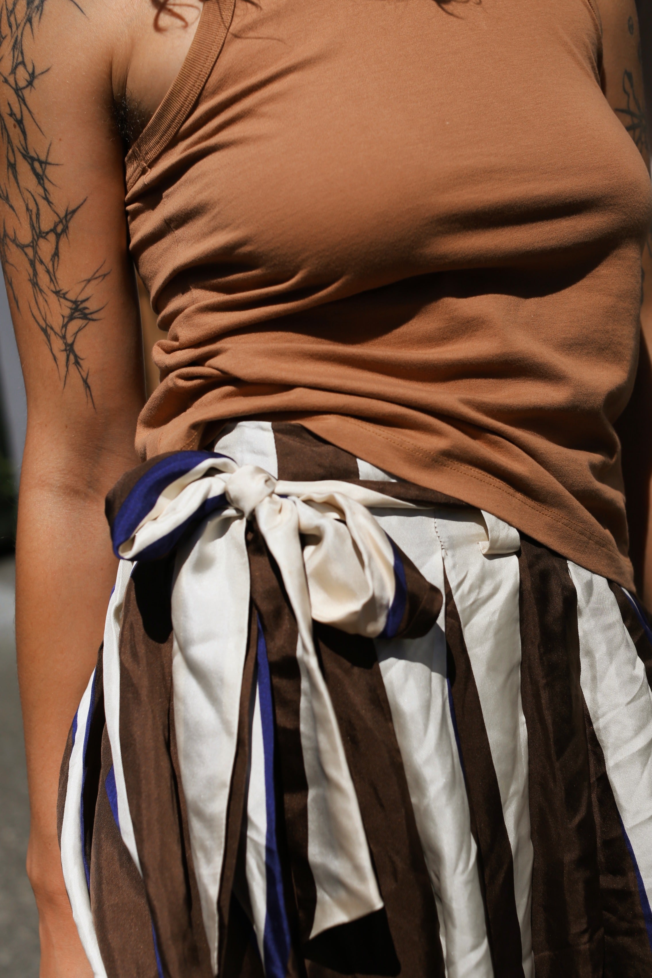 Zara stripe skirt